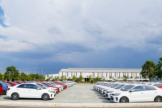 Thaco xuất khẩu xe Kia sang Myanmar