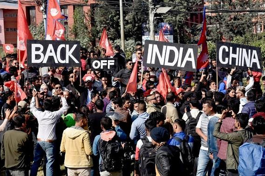 Truyền thông Ấn Độ cáo buộc Trung Quốc đứng sau biểu tình chống New Delhi ở Nepal