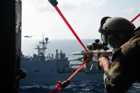 Thủy quân lục chiến Mỹ diễn tập trên Biển Đông, thách thức Trung Quốc