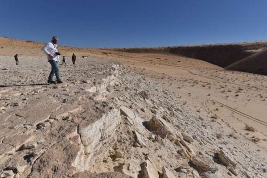 Phát hiện dấu chân người có niên đại 120.000 năm ở Ả Rập Xê Út