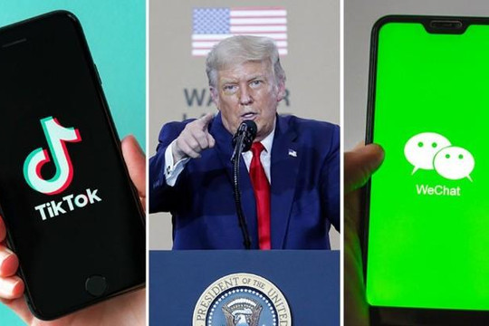 'Cấm TikTok và WeChat là quyết tâm bảo vệ người dân Mỹ của tổng thống Donald Trump'