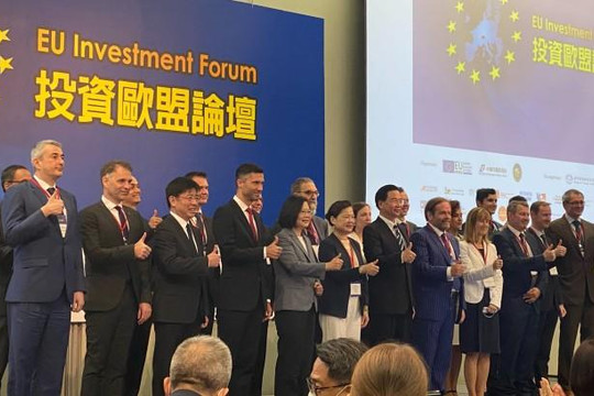 Chán Trung Quốc, EU tăng cường đầu tư vào Đài Loan