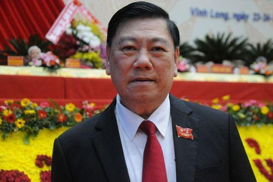 Vĩnh Long: Ông Trần Văn Rón tái đắc cử Bí thư Tỉnh ủy