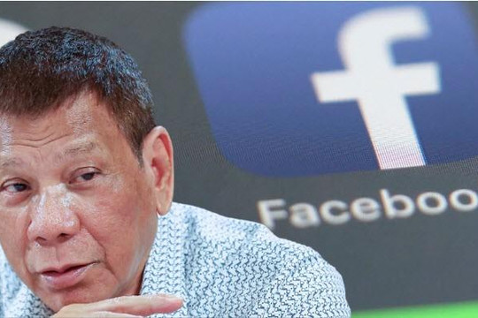 Tổng thống Philippines dọa trảm Facebook: 'Mục đích của bạn đến nước tôi là gì?'