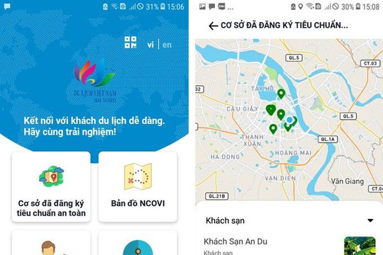 Ứng dụng thông minh 'Du lịch Việt Nam an toàn' sẽ ra mắt trong vài ngày tới