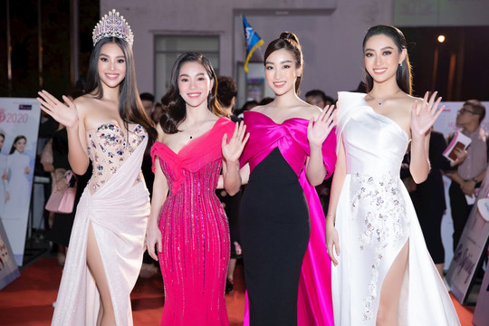Dàn người đẹp lộng lẫy trong đêm bán kết Hoa hậu Việt Nam 2020