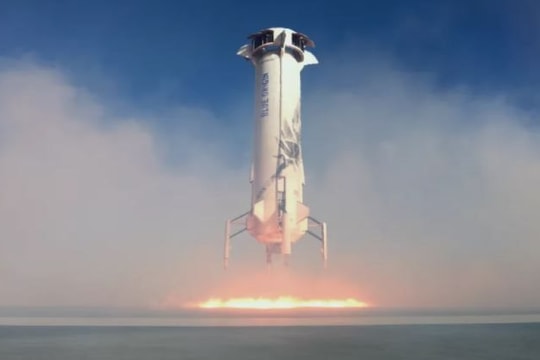 Blue Origin sắp phóng tên lửa tái sử dụng New Shepard