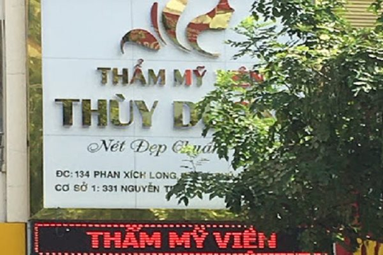 TP.HCM: Xử phạt 2 bác sĩ hành nghề “chui” tại thẩm mỹ viện Thùy Dương