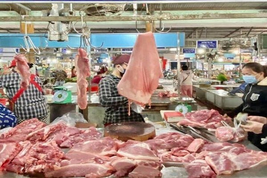 Giá thịt lợn xuất chuồng còn 62.000 đồng/kg