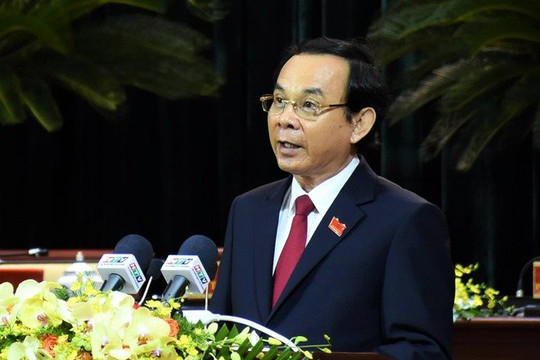 Tân Bí thư Thành ủy Nguyễn Văn Nên ra mắt Đảng bộ TP.HCM