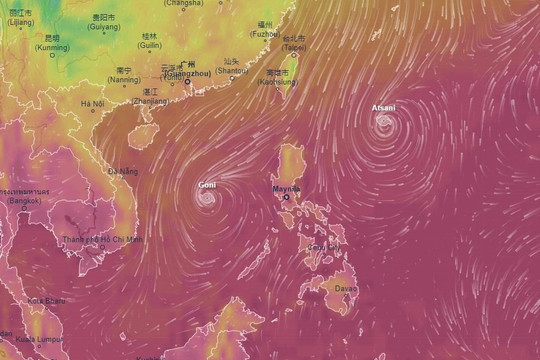 Philippines chuẩn bị hứng chịu tiếp cơn bão mới Atsani