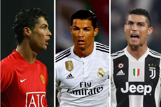 Những kỷ lục ghi bàn đáng kinh ngạc của Ronaldo ở MU, Real, Juventus