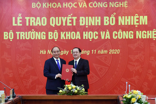 Ông Huỳnh Thành Đạt nhậm chức Bộ trưởng Khoa học và Công nghệ