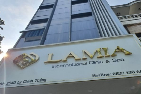 TP.HCM: Đóng cửa thẩm mỹ viện LAMIA vì hoạt động “chui”