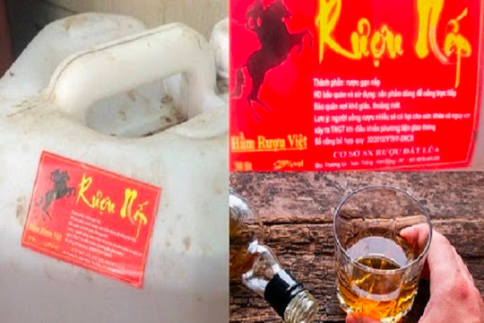 Thu hồi 'Rượu nếp, Hầm Rượu Việt' vì gây ngộ độc và thương vong
