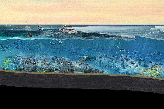 Nghệ thuật dưới nước đang cứu môi trường và đại dương