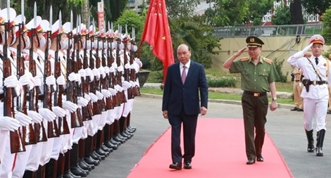 Thủ tướng Nguyễn Xuân Phúc dự khai mạc Hội nghị Công an toàn quốc 2020
