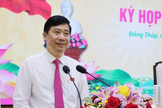 Thạc sĩ Kinh tế giữ chức Chủ tịch UBND tỉnh Đồng Tháp