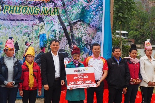 HDBank mang 'Nắng ấm phương Nam' cho bà con miền núi tỉnh Sơn La