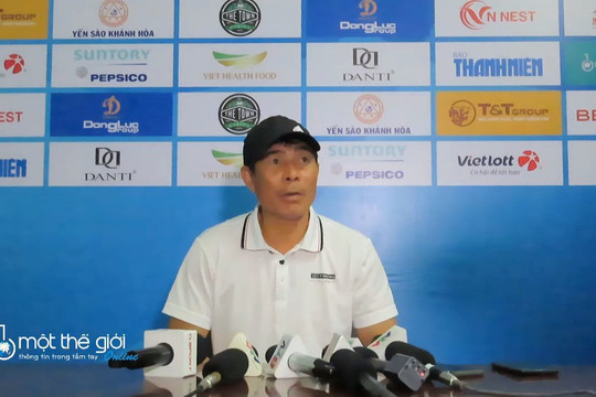 HLV U.21 Sông Lam Nghệ An: ‘Tôi tin tưởng vào thủ môn Nguyễn Thành Huy'