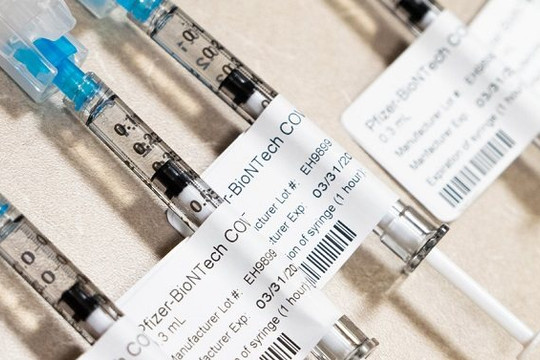 Mỹ ghi nhận trường hợp bị dị ứng sau tiêm vắc xin COVID-19