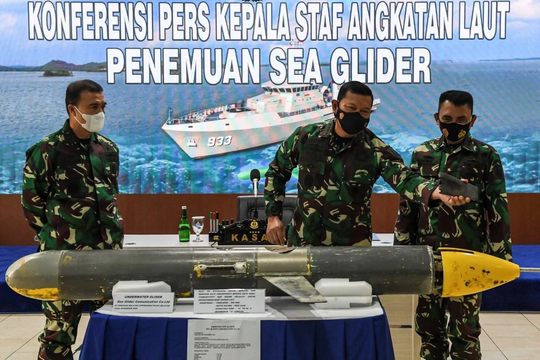 Trung Quốc có thể lộ bí mật quân sự sau khi Indonesia tìm thấy thiết bị lặn