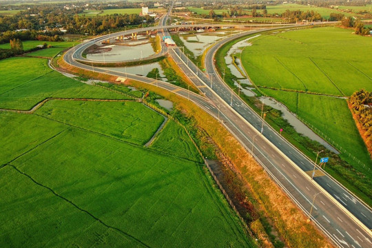 Hình ảnh tuyến cao tốc Lộ Tẻ - Rạch Sỏi nối Cần Thơ - Kiên Giang