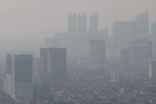 Ô nhiễm không khí gia tăng cả về quy mô, mức độ