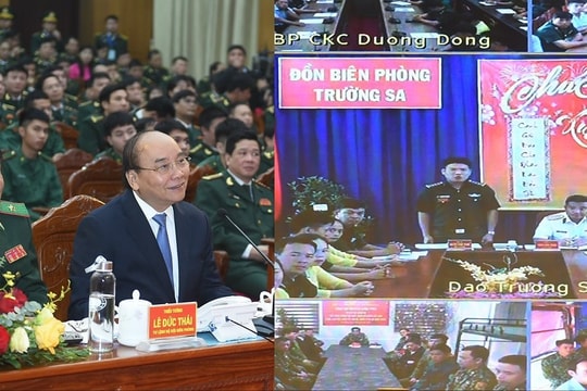 Thủ tướng ghi nhận Đồn biên phòng Trường Sa bảo đảm sẵn sàng chiến đấu cao