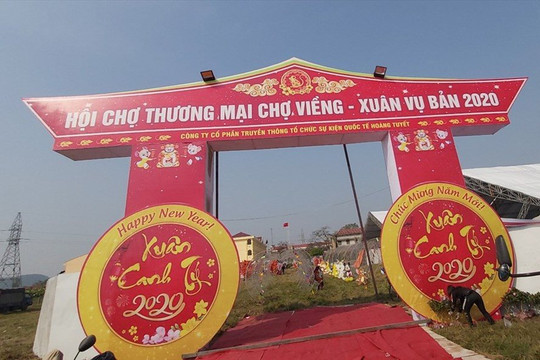 Nam Định dừng tổ chức chợ Viềng năm 2021 để chống dịch COVID-19