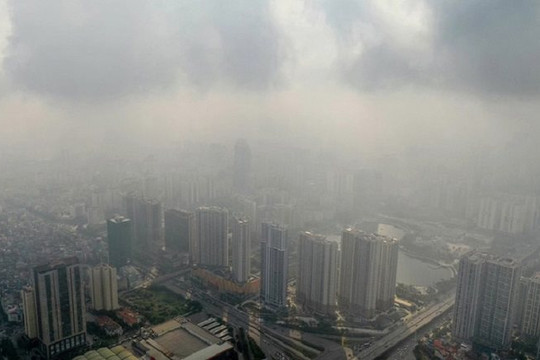 Hà Nội và các tỉnh lân cận có nồng độ bụi PM2.5 cao nhất?