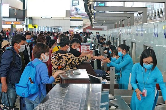 Người dân 'ồ ạt' đổi, hoàn vé máy bay về Hải Phòng, Hà Nội
