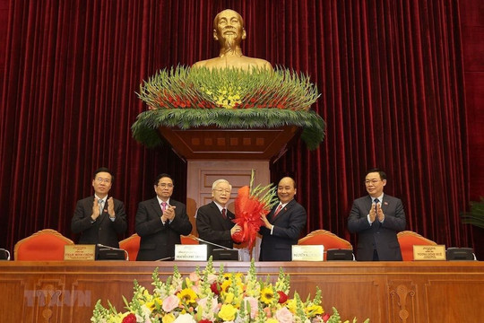 Ông Nguyễn Phú Trọng tái đắc cử Tổng bí thư