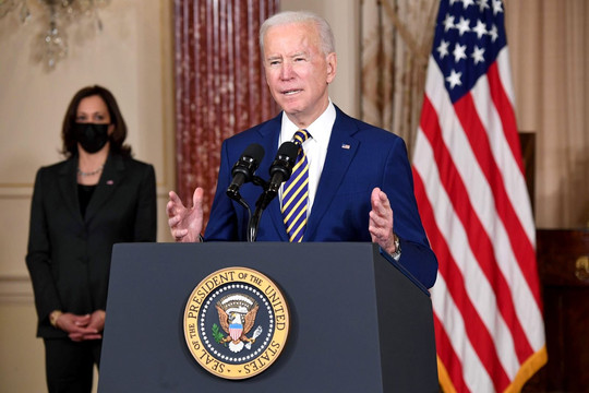 Tổng thống Mỹ Biden phát biểu về chính sách đối ngoại
