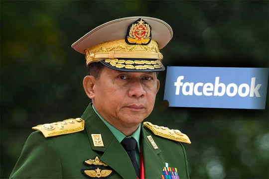 Từng xóa tài khoản Tổng tư lệnh Min Aung Hlaing, Facebook bối rối khi bị quân đội Myanmar coi là kẻ thù