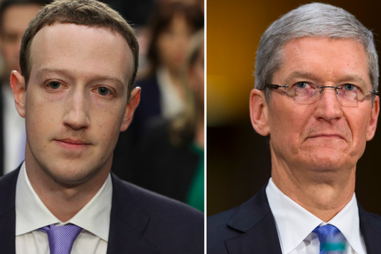 Cuộc chiến giữa Apple và Facebook tăng nhiệt