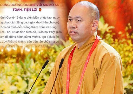 Đại diện Giáo hội Phật giáo Việt Nam nói gì về chuyện cúng dường qua ví điện tử?