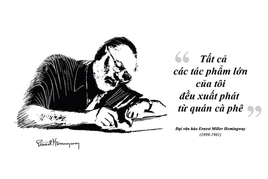 Kỳ 61: Ernest Miller Hemingway và những kiệt tác văn chương viết tại quán cà phê