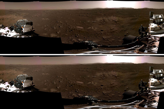 NASA công bố hình ảnh toàn cảnh sao Hỏa chụp bởi Perseverance