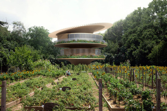 Sunflower, ngôi nhà được thiết kế ‘thuận theo tự nhiên’ và chống biến đổi khí hậu