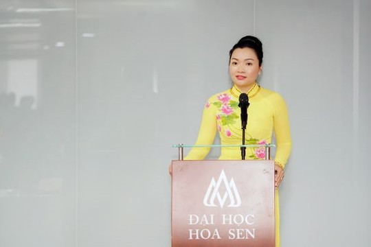 Nữ PGS 37 tuổi thôi chức Phó giám đốc Sở Du lịch TP.HCM, làm Hiệu trưởng ĐH Hoa Sen