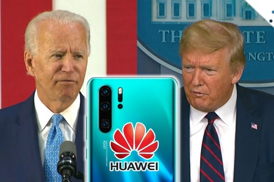 Tiếp nối chính sách của Trump, Biden siết chặt giới hạn với các nhà cung cấp cho Huawei