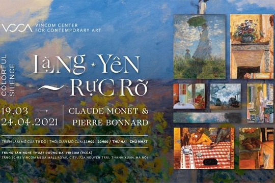 'Lặng yên rực rỡ' - triển lãm số về Claude Monet và Pierre Bonnard