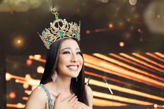 Miss Grand 2021: Hoa hậu Campuchia lọt thẳng vào top 20 nhờ bình chọn của khán giả