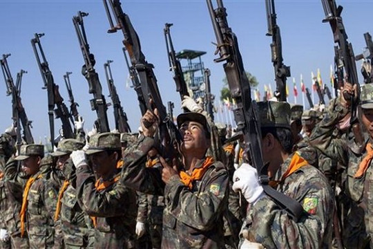 Thái Lan lo sợ có trận chiến biên giới giữa quân đội Myanmar và các nhóm nổi dậy