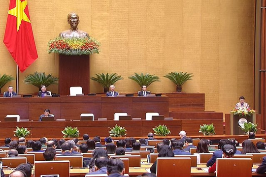 Chủ tịch Quốc hội Nguyễn Thị Kim Ngân: Đây là kỳ họp 'cầu nối' giữa hai nhiệm kỳ