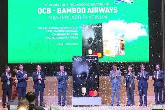 Chính thức ra mắt thẻ tín dụng đồng thương hiệu OCB – Bamboo Airways Mastercard Platinum