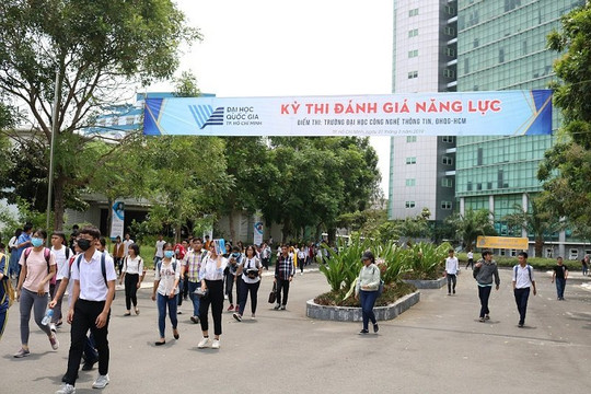 Gần 70.000 thí sinh dự kỳ thi đánh giá năng lực tổ chức tại 7 tỉnh thành