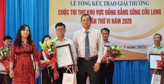 Trao giải cuộc thi Thơ ĐBSCL lần thứ 6