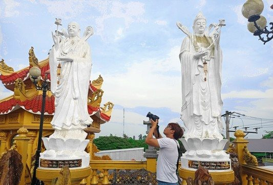 Đến với ngôi chùa được xác lập kỷ lục Việt Nam với tượng Phật khổng lồ